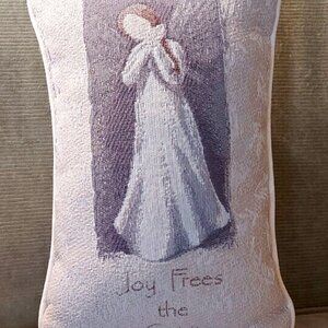 Willow Tree Tender Touch Healing Soul Susan Lordi Fairie Angel Tapestry Cushion